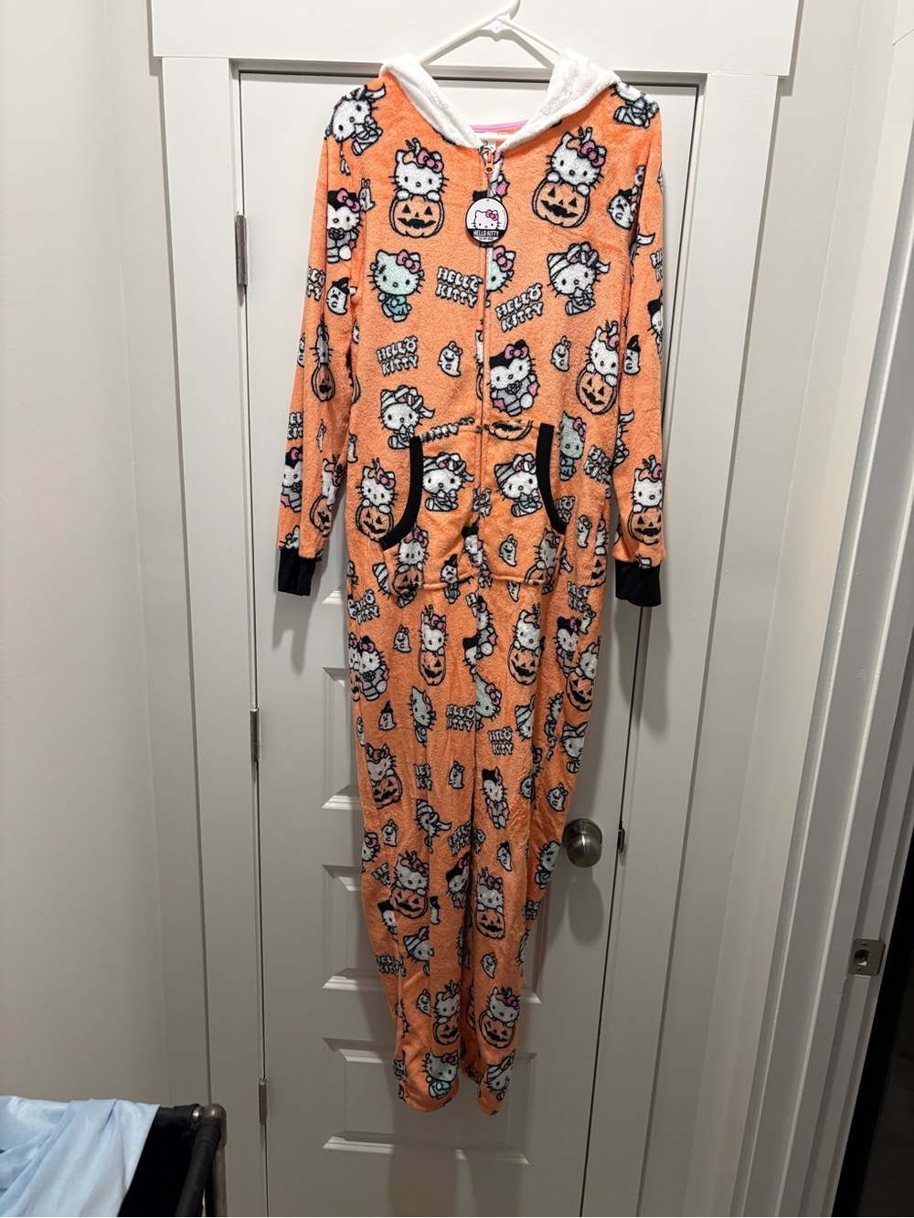 Hello Kitty halloween 🎃 Hooded Pajamas